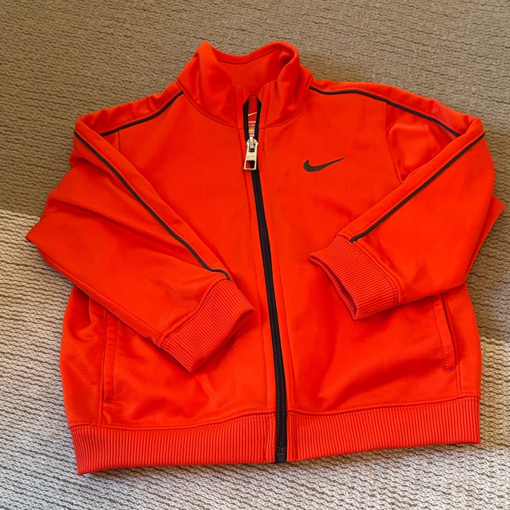 Nike Kids Vibrant Orange Jacket